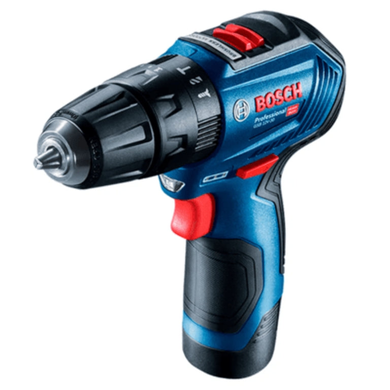 Parafusadeira Furadeira com impacto a bateria Bosch GSB 12V-30, 12V BRUSHLESS