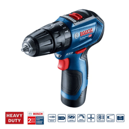 Parafusadeira Furadeira com impacto a bateria Bosch GSB 12V-30, 12V BRUSHLESS