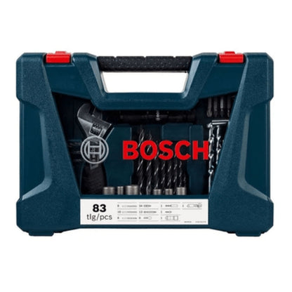 Kit de pontas e brocas em Titânio Bosch V-Line 83 peças