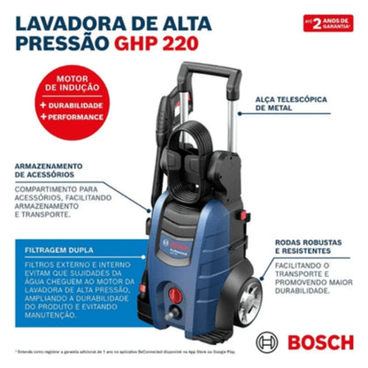 Lavadora de Alta Pressão Bosch GHP 220 2100W 220V